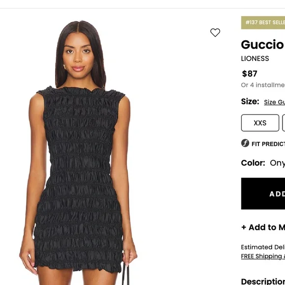 Lioness guccio mini dress - Picture 3 of 5